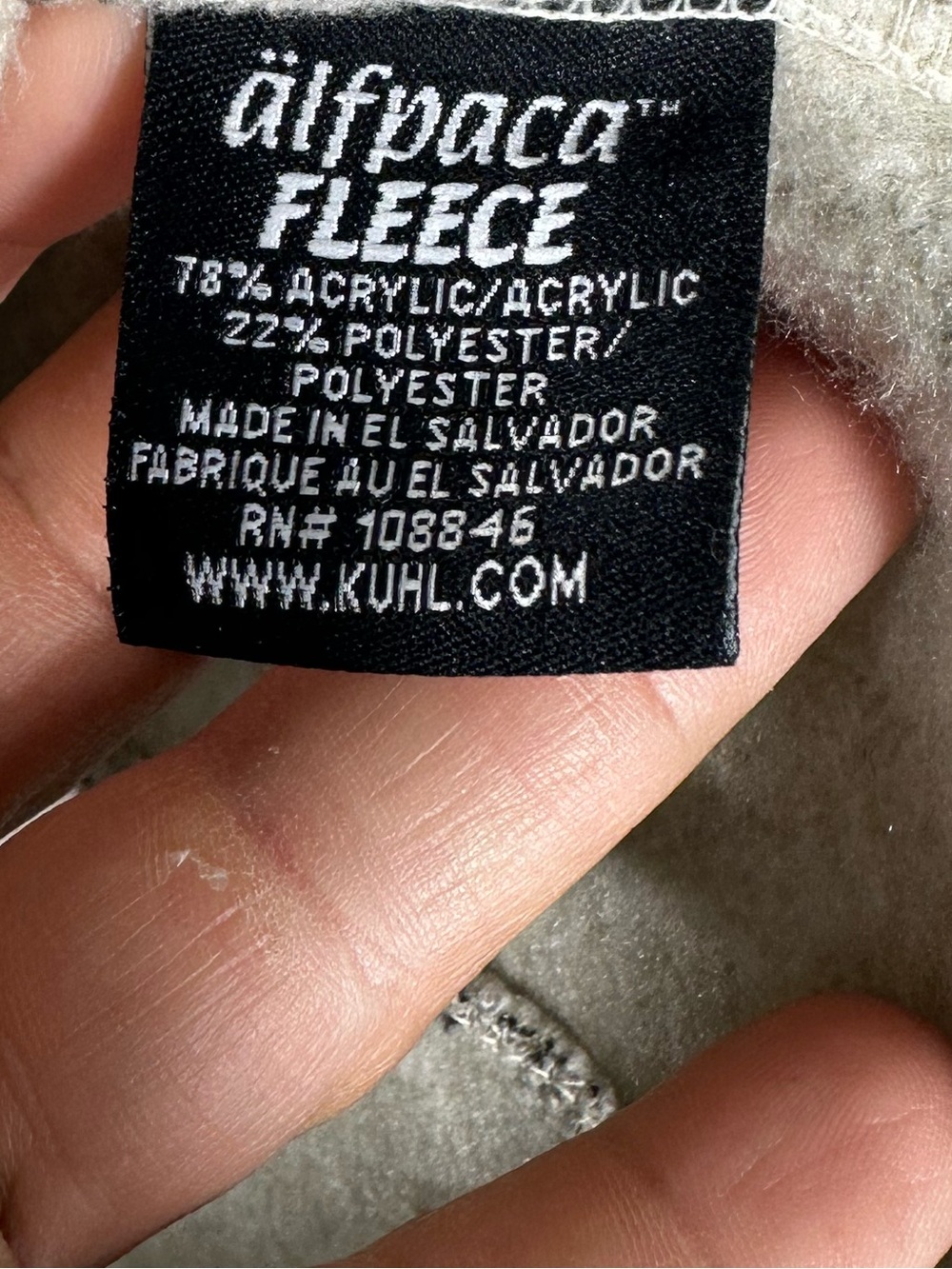 Kuhl Alfpaca Hooded Zip-Up Fleece Vest Women’s Sz S - Picture 8 of 9
